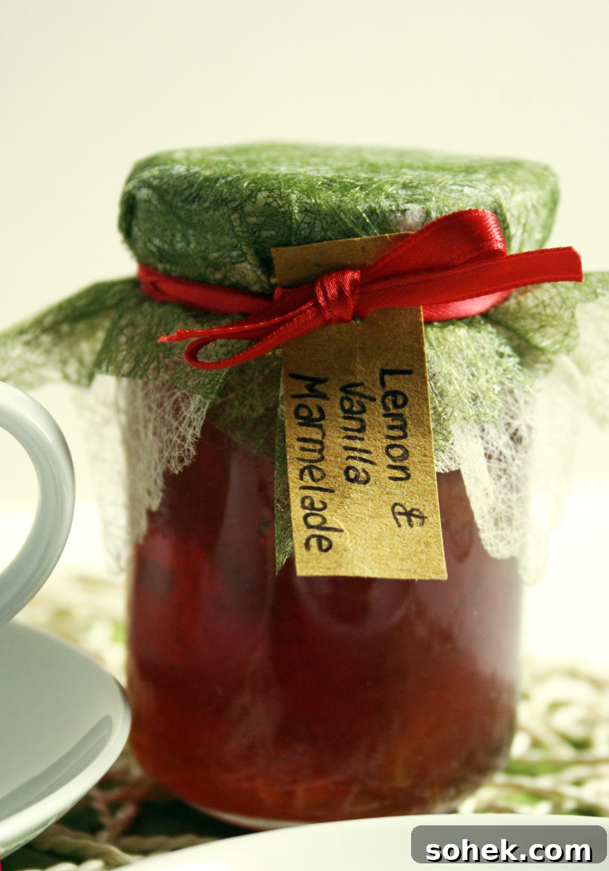 Lemon and Vanilla Marmalade Recipe: Smooth, Zesty Spread 2 Lemons and marmalade