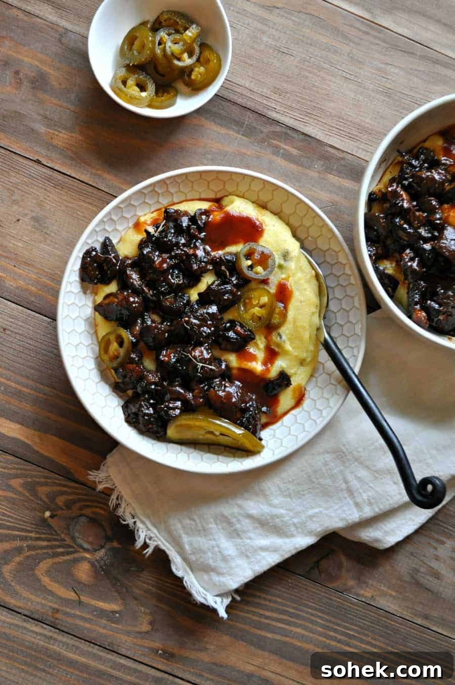 Vegan BBQ Chopped Mushrooms with Spicy Jalapeño Grits 3 img 7986 3