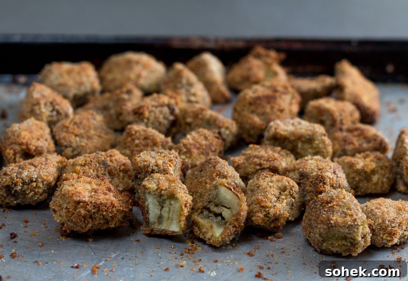 Deconstructed Eggplant Parmesan Salad: Crisp Layers of Flavor 6 Crispy roasted eggplant