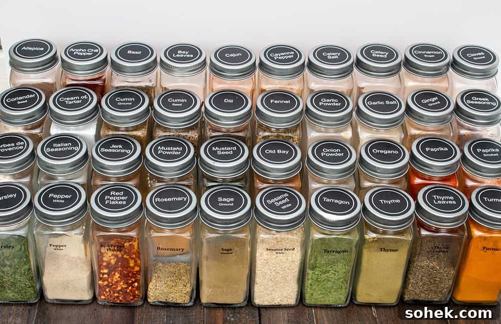 Organize Your Spice Cabinet or Drawer: Smart Tips and Layouts 5 Organized Spice Cabinet