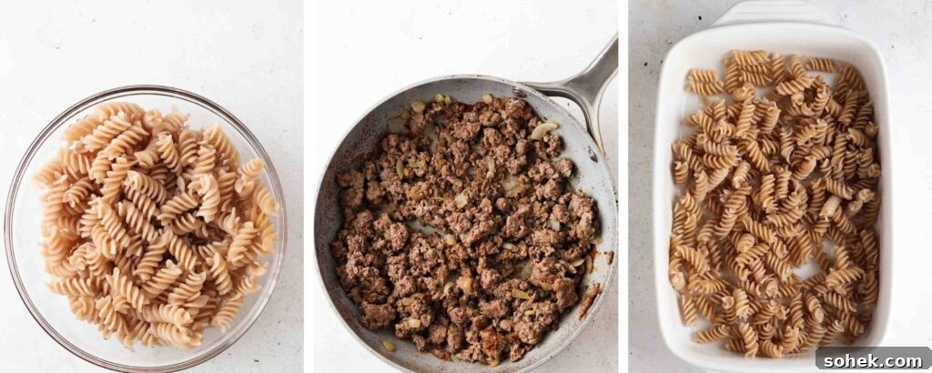 paleo pizza casserole 789 step by step how to make the beef in the casserole