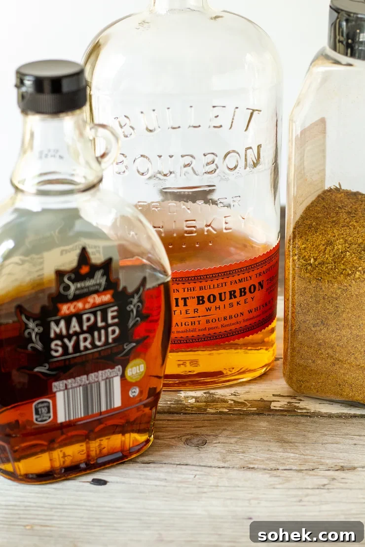 Photo of main ingredients.
