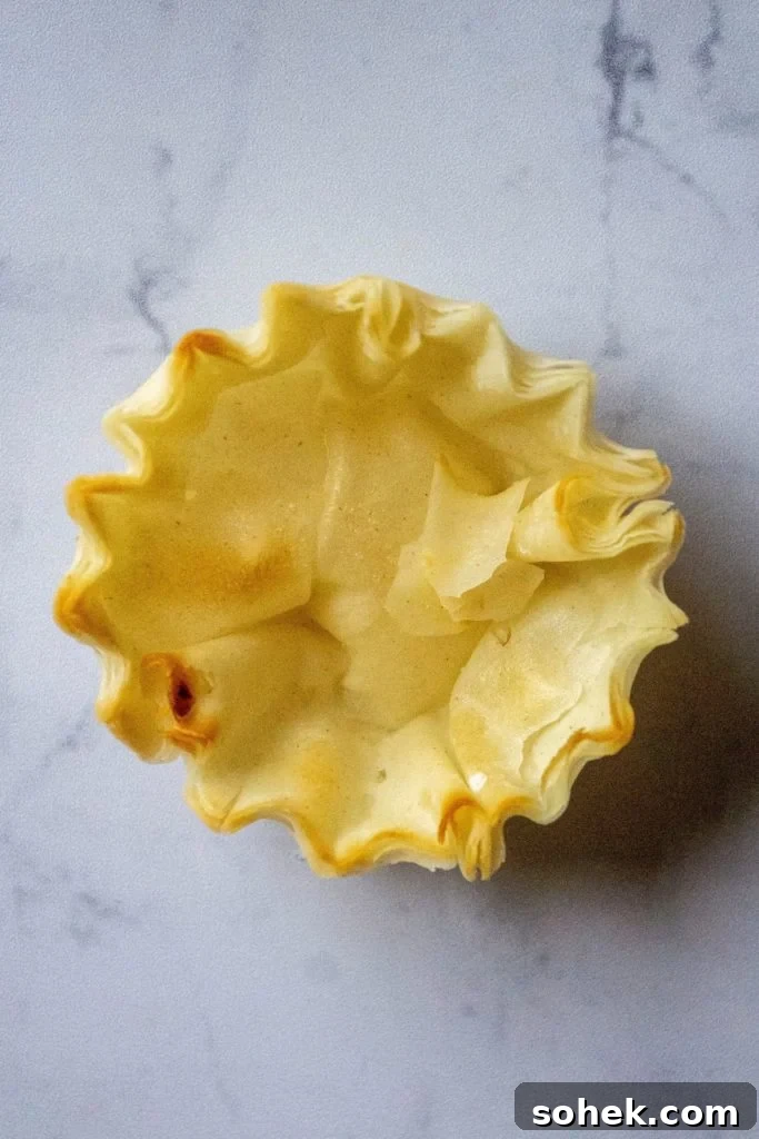 Mini Dutch Apple Pie Bites: Cinnamon Apple Pastry Bites Recipe 4 Phyllo cup