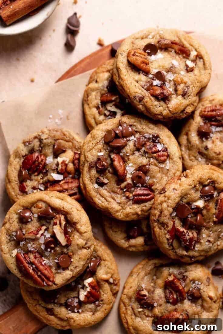 Image for Molasses Cinnamon Pecan Chocolate Chip Cookies
