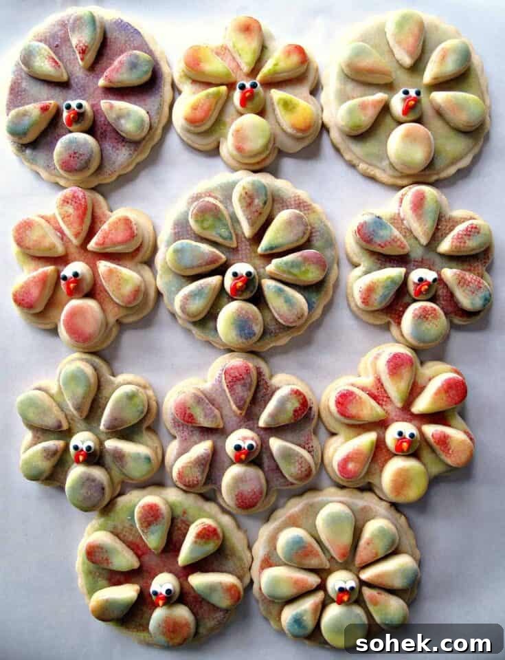 Image for Painted Turkey Sugar Cookies