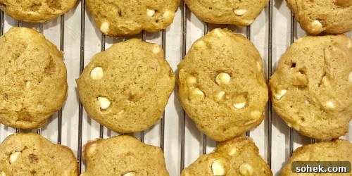 Image for Soft White Chocolate Chip Pumpkin Cookies