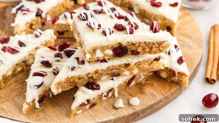 Image for Cranberry Bliss Bars