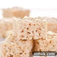 Classic Gluten-Free Rice Krispies Treats Recipe for Crispy Marshmallow Bars 6 Classic Gluten Free Rice Krispies Treats