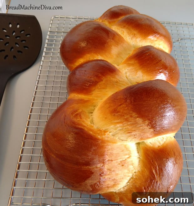 Challah Recipe for a Bread Machine: Soft, Braided Loaf 8 Challah Bread
