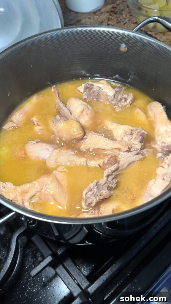 Chicken Tinola Recipe: Classic Filipino Chicken Ginger Soup 6 img 9505 5