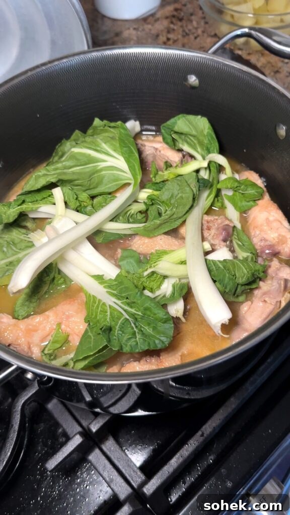 Chicken Tinola Recipe: Classic Filipino Chicken Ginger Soup 7 img 9505 6