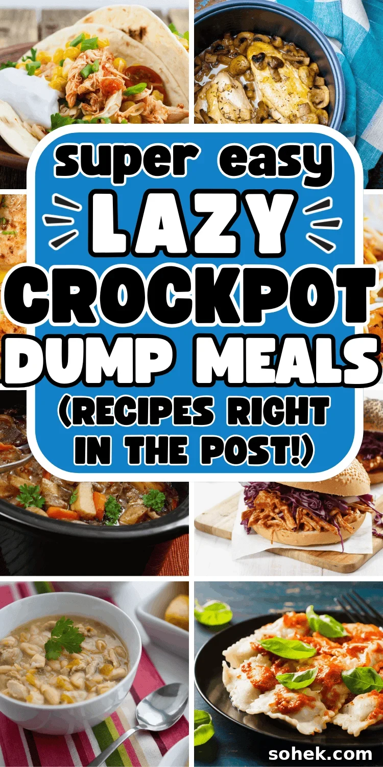 Lazy crockpot dinners