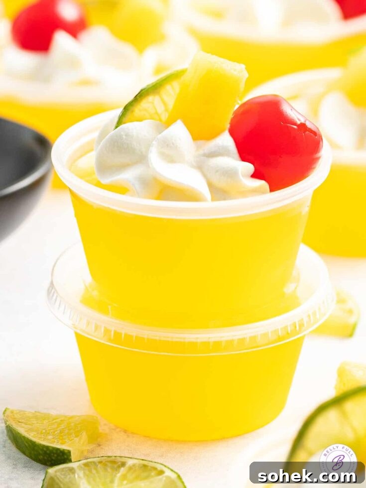 Image for Mai Tai Jello Shots