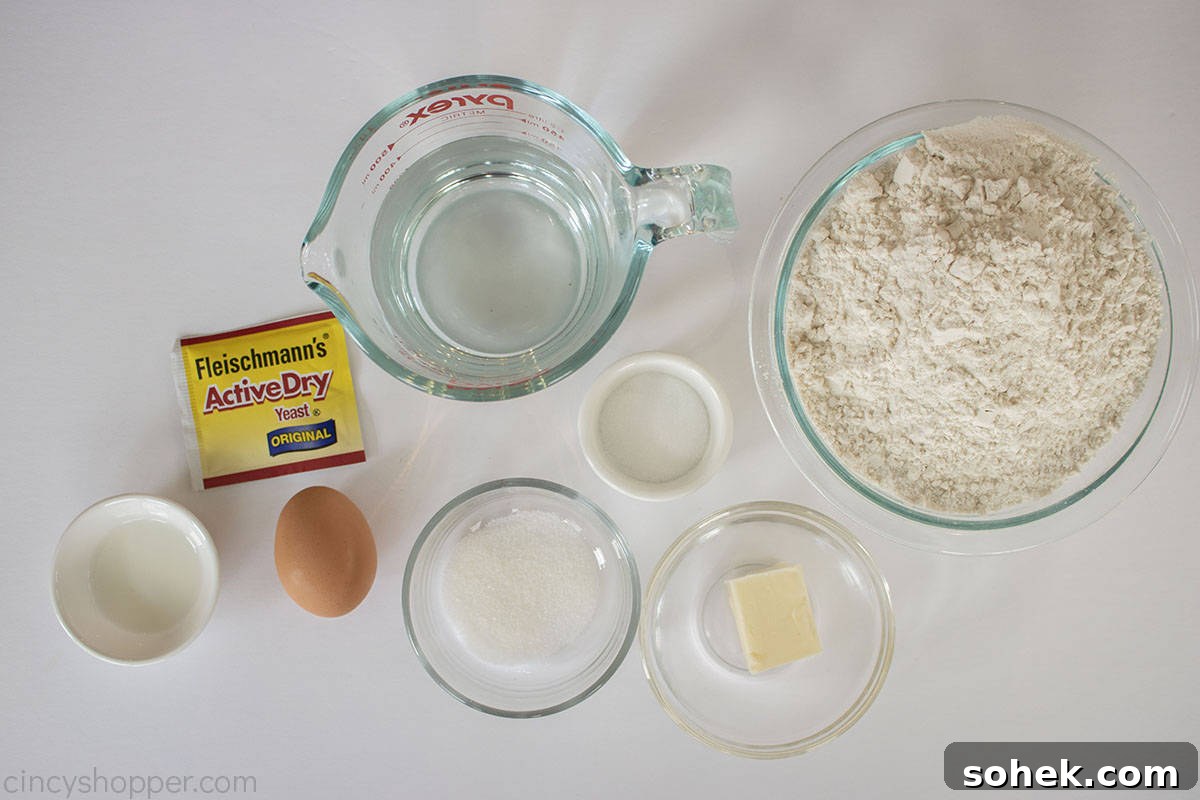 How to Make Homemade Bread Bowls for Soup and Dips 4 Bread Bowl Ingredients.