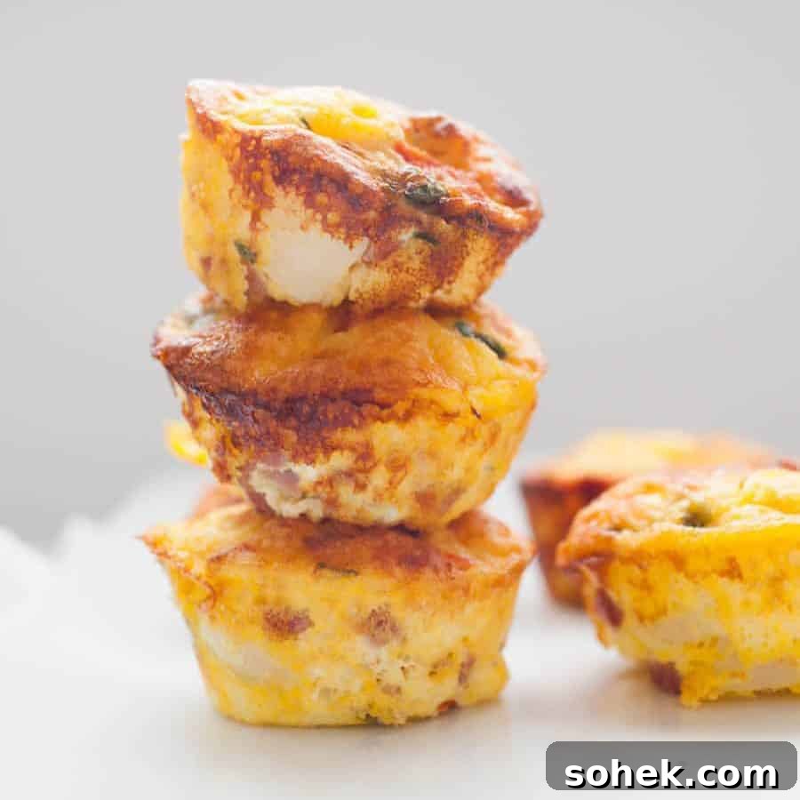 Simplify your breakfast routine with Make Ahead Breakfast Frittata Muffins.