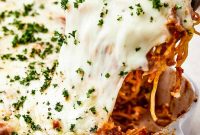 Cheesy Baked Spaghetti Casserole Recipe