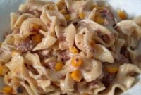 Amish Beef and Noodle Dairy Casserole Recipe