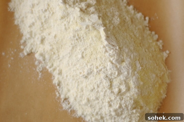 pasta dough flour