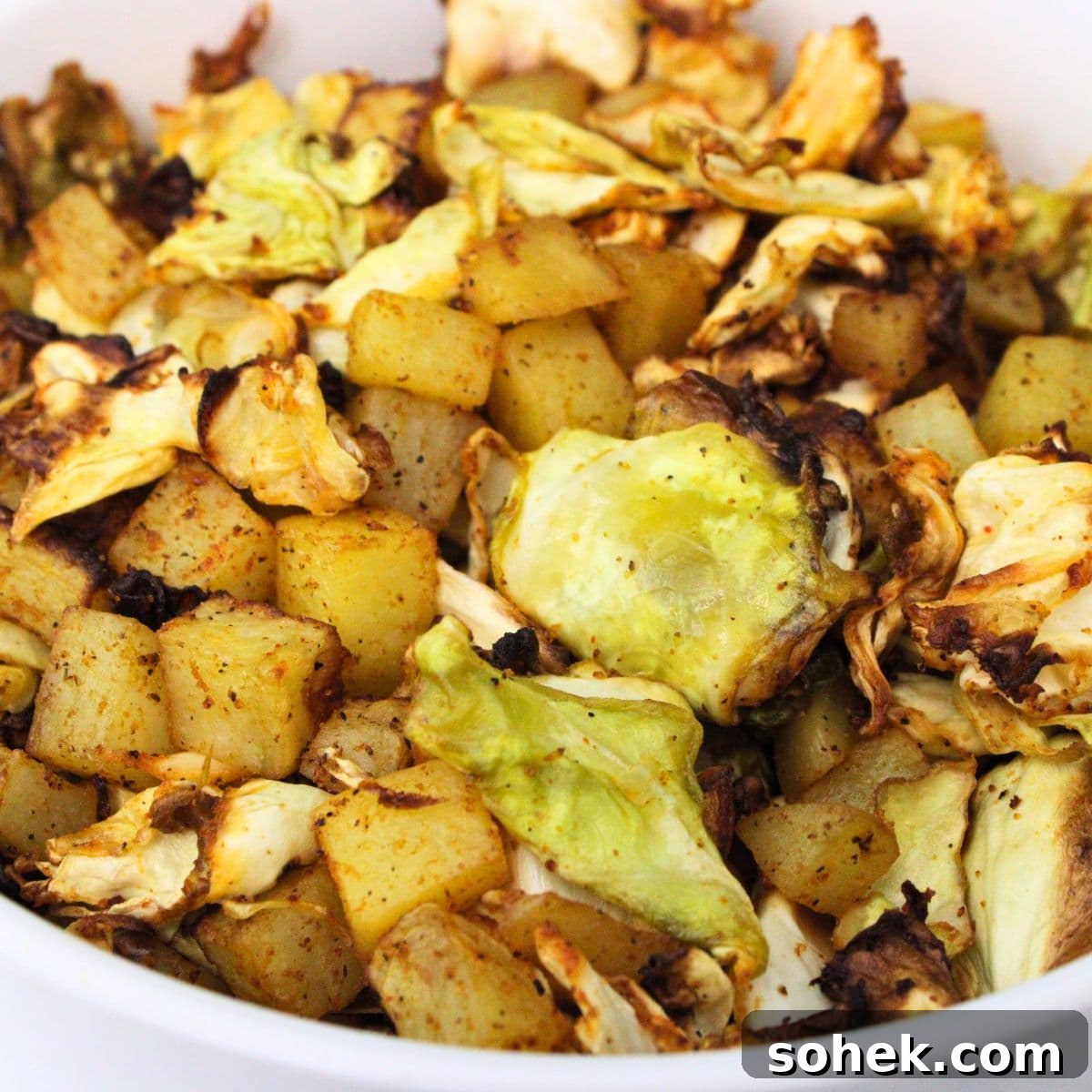 cabbage and potatoes
