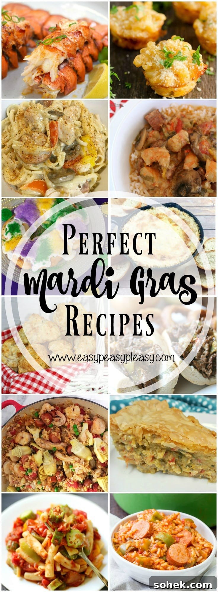 Perfect Mardi Gras Recipes.