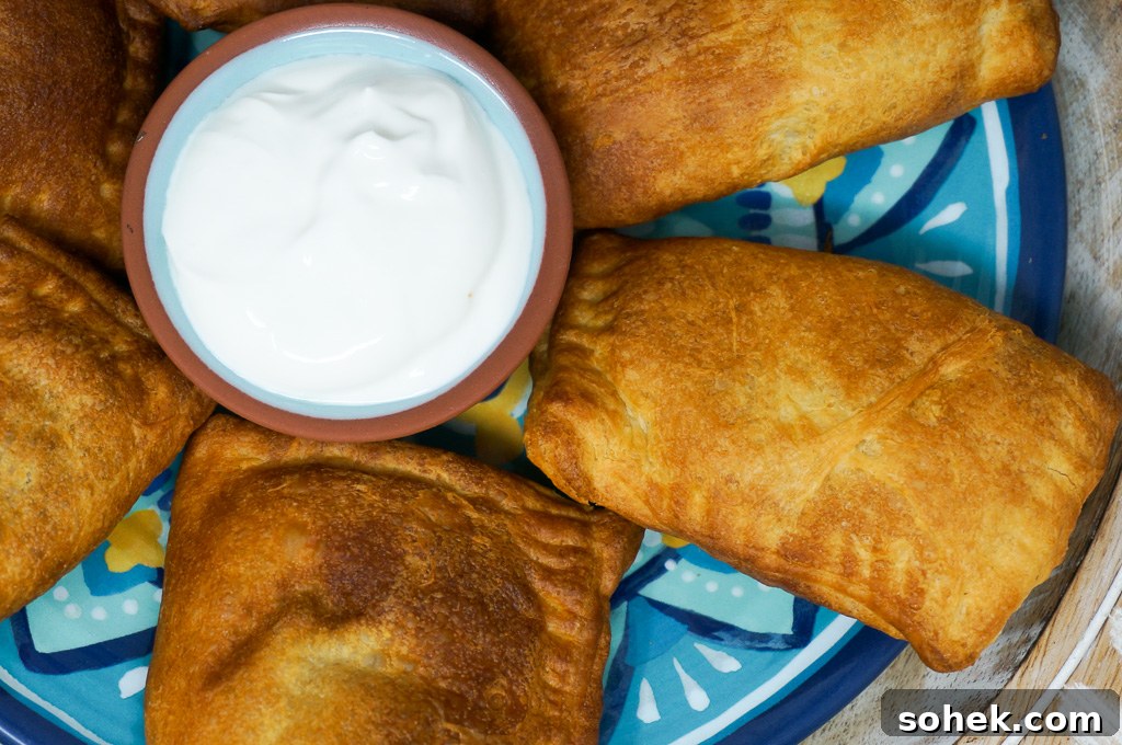 Air Fryer Sloppy Joe Pockets