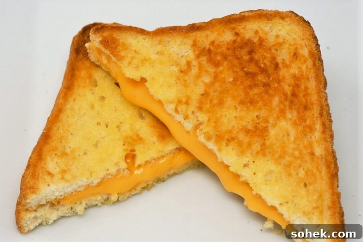 Air Fryer Grilled Cheese Sandwiches