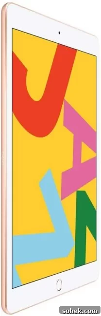 Apple iPad side view