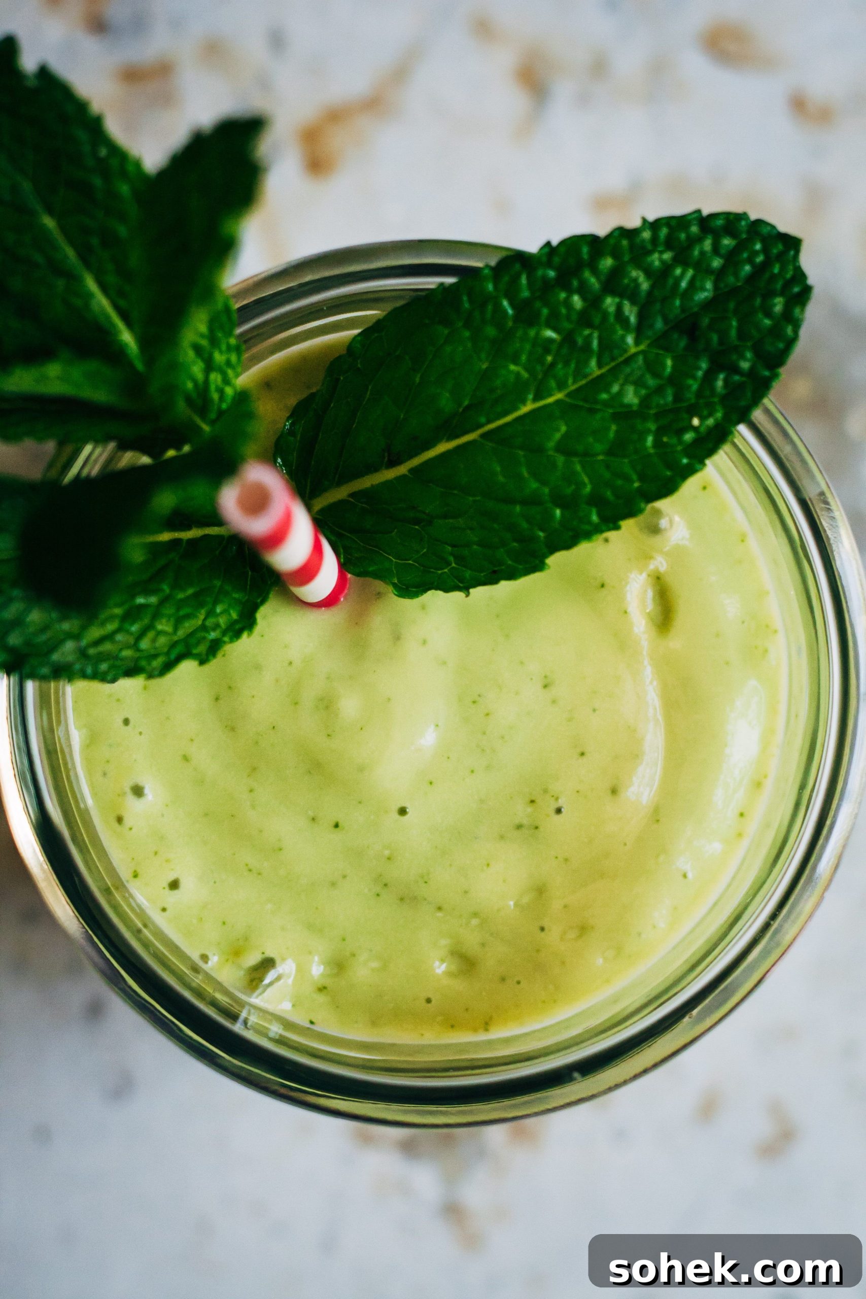 Healthy Green Shamrock Shake | Well and Full | #raw #vegan #recipe
