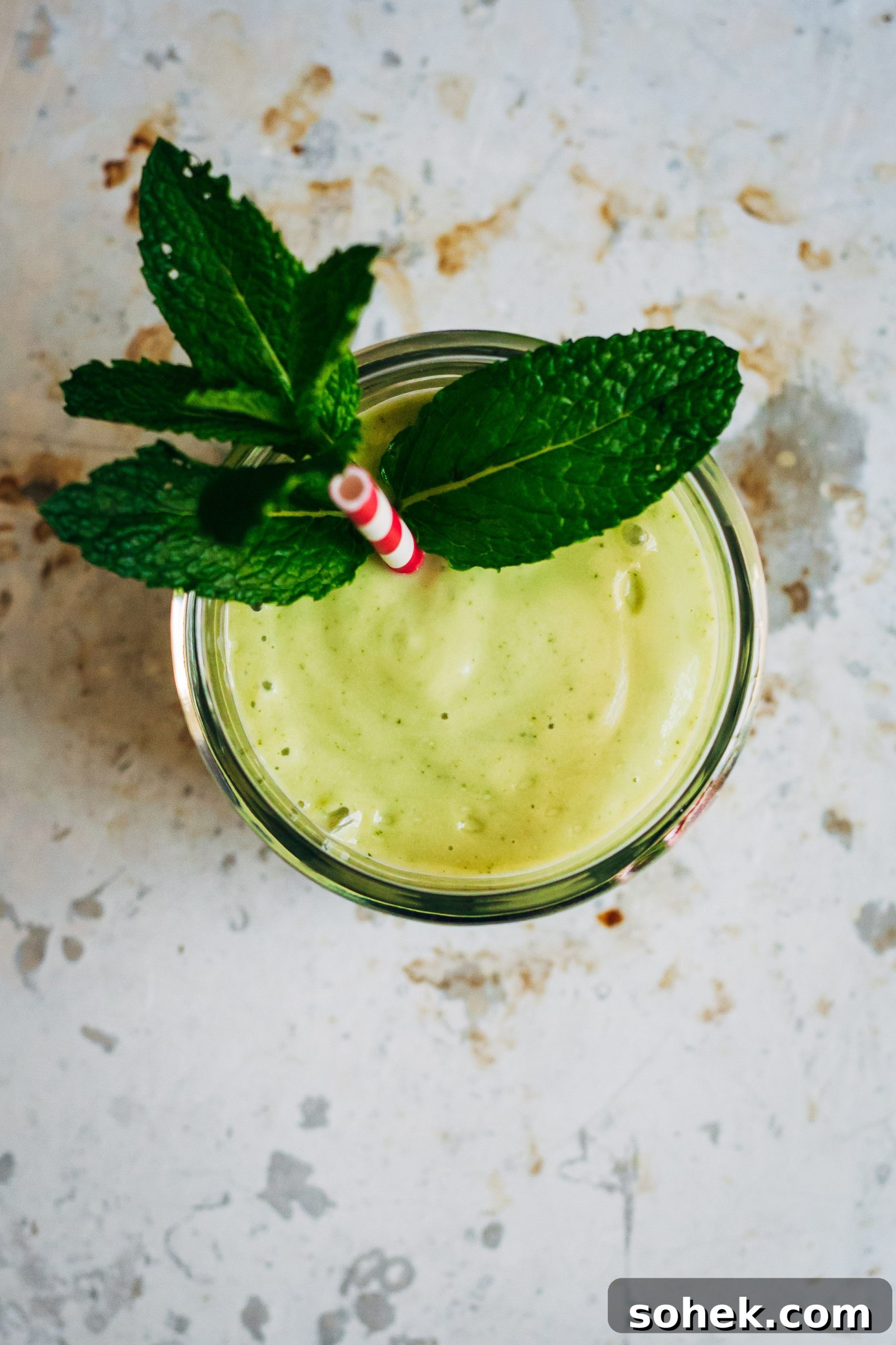 Healthy Green Shamrock Shake | Well and Full | #raw #vegan #recipe